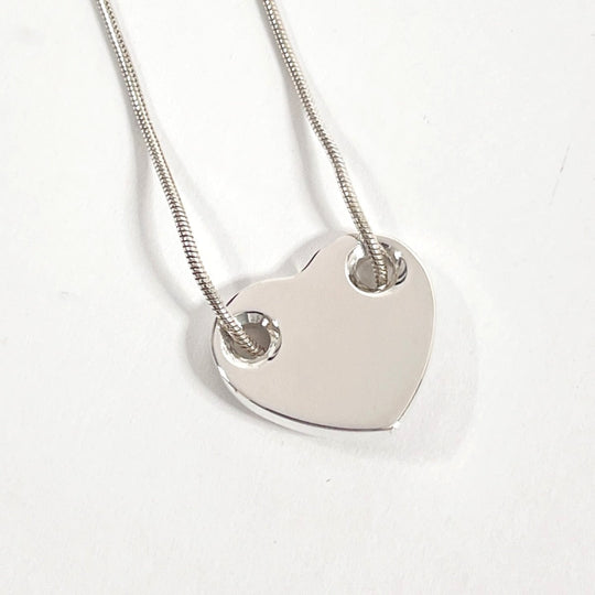 TIFFANY&Co. Necklace Silver925 Silver Snake Chain Heart plate