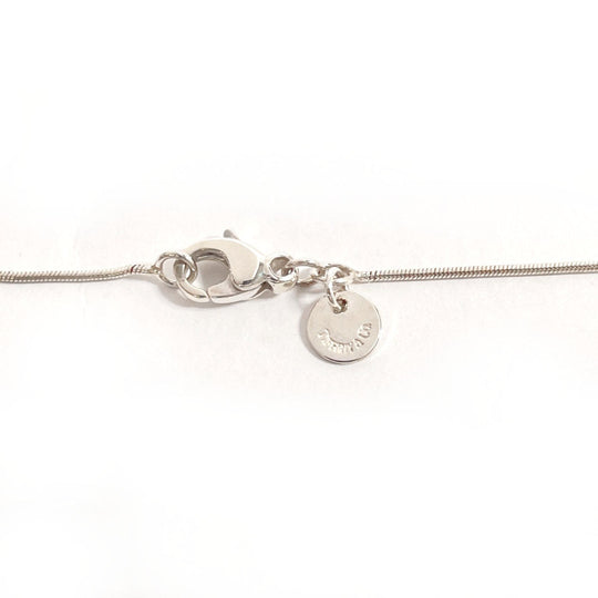 TIFFANY&Co. Necklace Silver925 Silver Snake Chain Heart plate