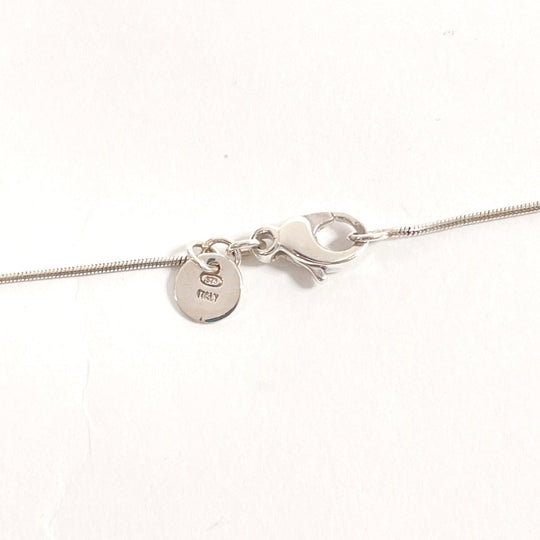 TIFFANY&Co. Necklace Silver925 Silver Snake Chain Heart plate