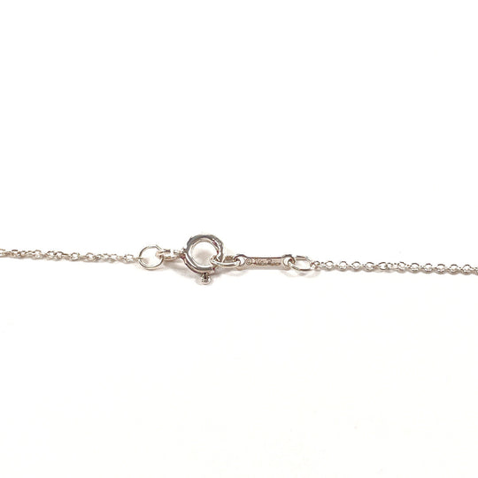 TIFFANY&Co. Necklace Silver925, Diamond Silver Paloma Picasso Rubbing Heart 1P Diamond
