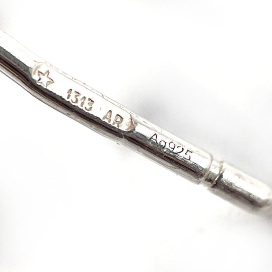 GUCCI Pierce Silver925 Silver Interlocking G