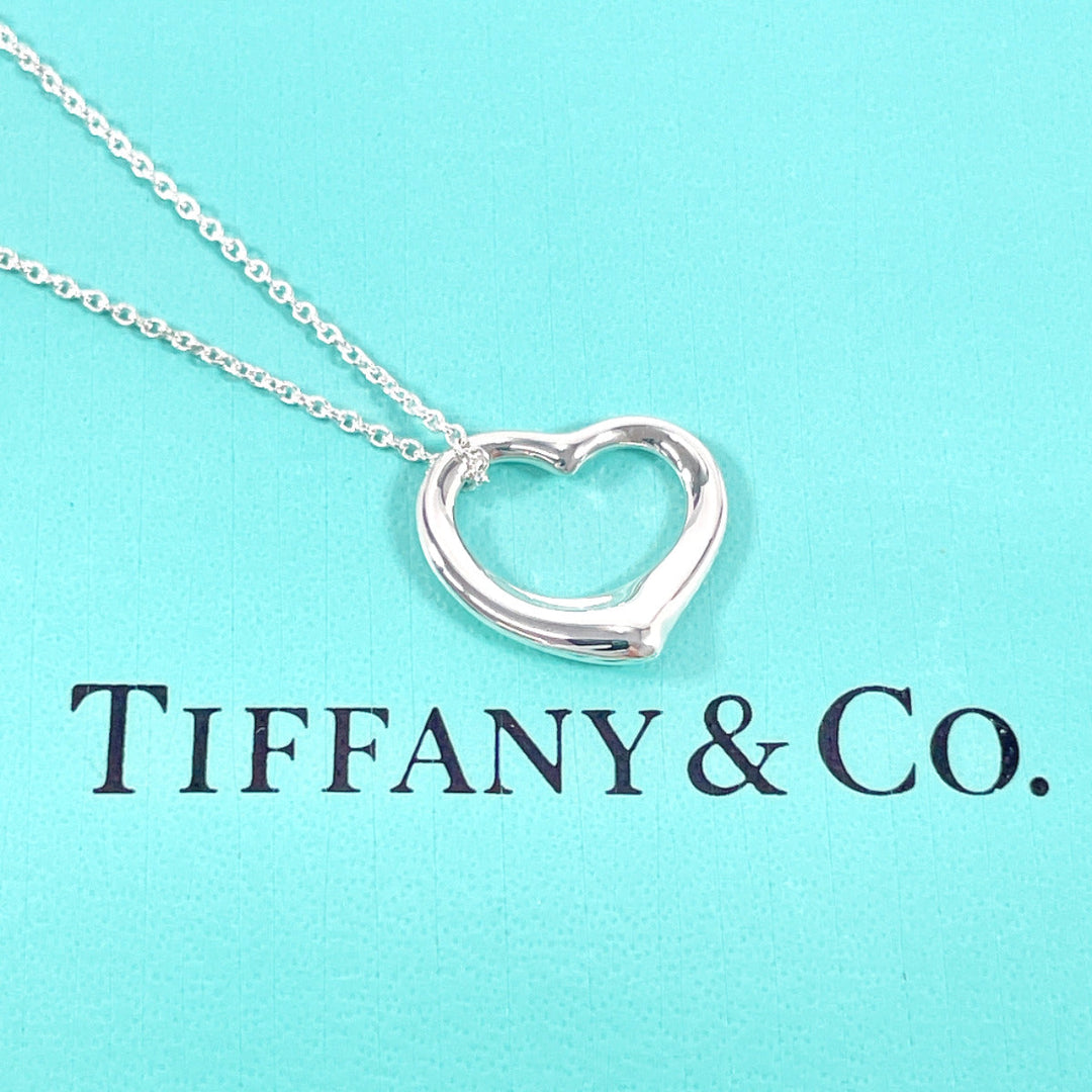 TIFFANY&Co. Necklace Silver925 Silver El Saperetti Open heart