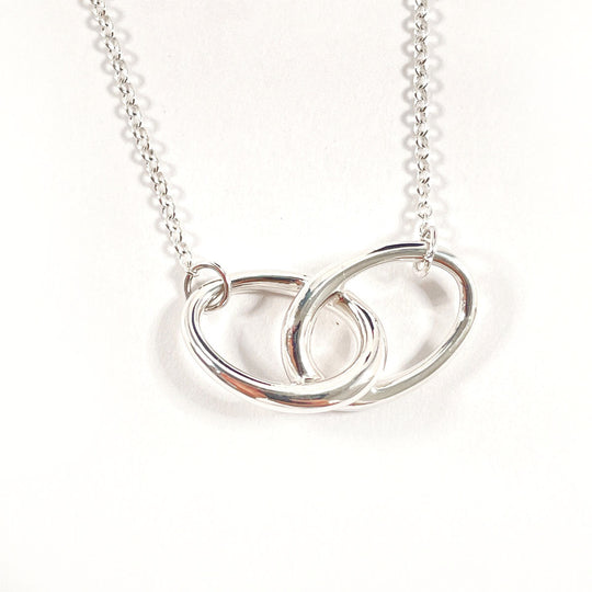 TIFFANY&Co. Necklace Silver925 Silver El Saperetti Double loop