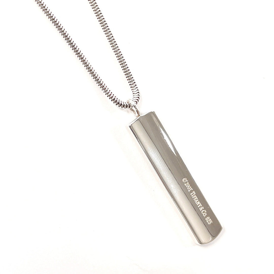 TIFFANY&Co. Necklace Silver925 Silver Bar Pendant 1837