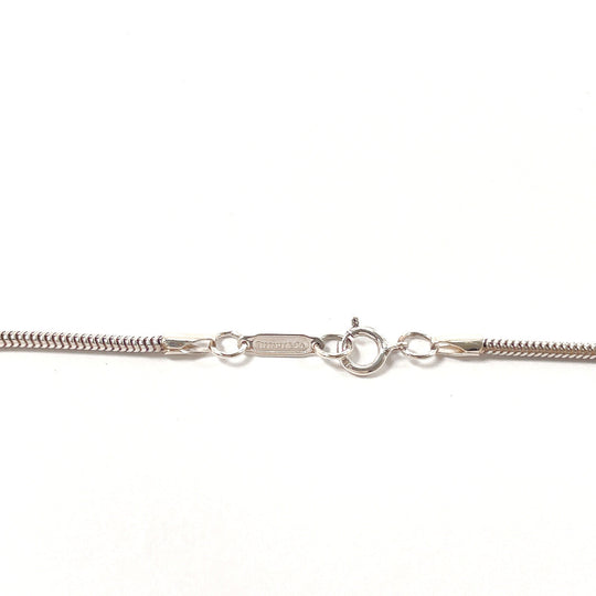 TIFFANY&Co. Necklace Silver925 Silver Bar Pendant 1837