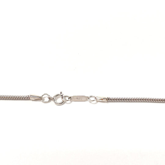TIFFANY&Co. Necklace Silver925 Silver Bar Pendant 1837