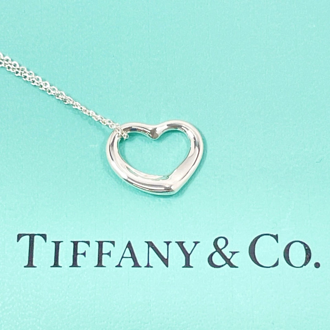 TIFFANY&Co. Necklace Silver925 Silver El Saperetti Open heart