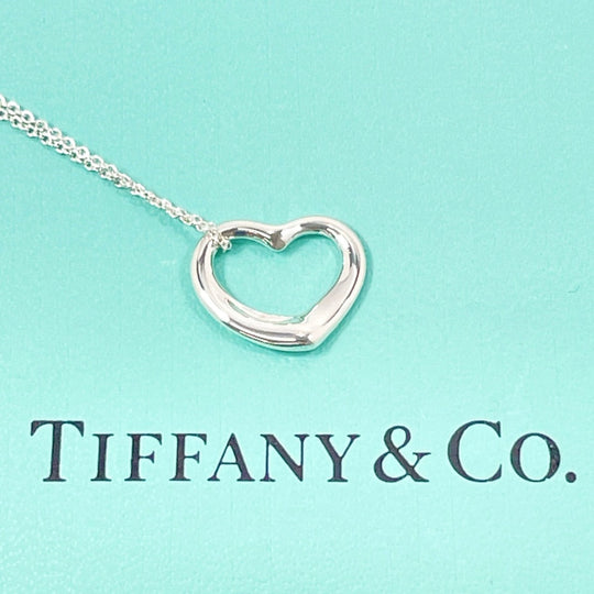 TIFFANY&Co. Necklace Silver925 Silver El Saperetti Open heart