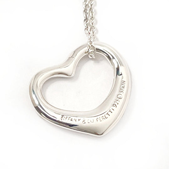TIFFANY&Co. Necklace Silver925 Silver El Saperetti Open heart
