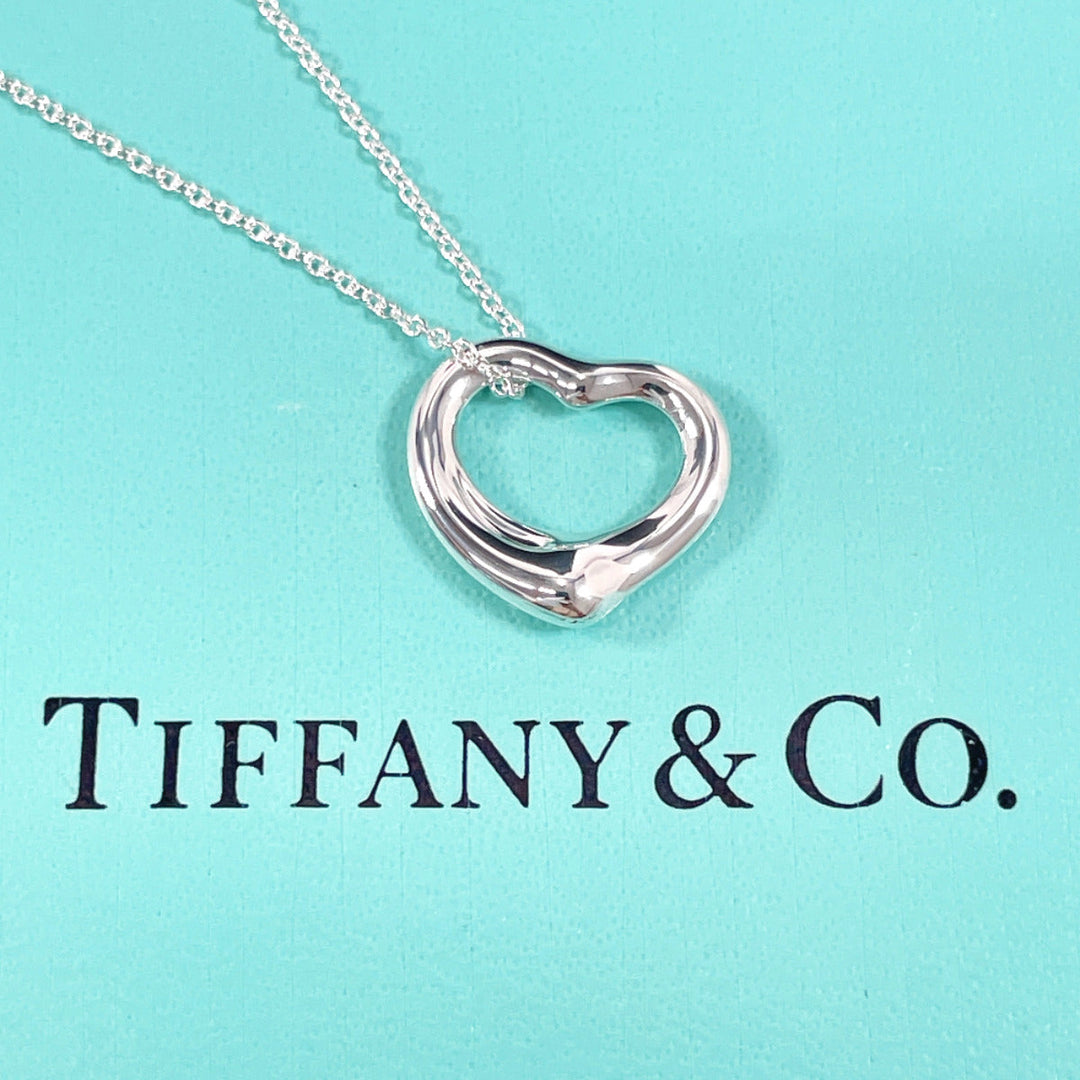 TIFFANY&Co. Necklace Silver925 Silver El Saperetti Open heart