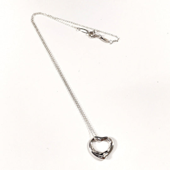 TIFFANY&Co. Necklace Silver925 Silver El Saperetti Open heart