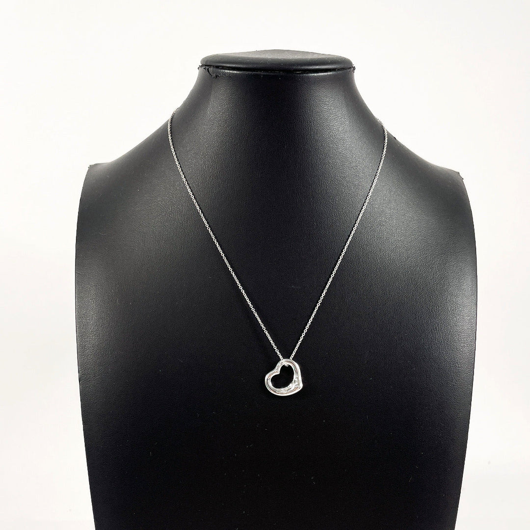 TIFFANY&Co. Necklace Silver925 Silver El Saperetti Open heart