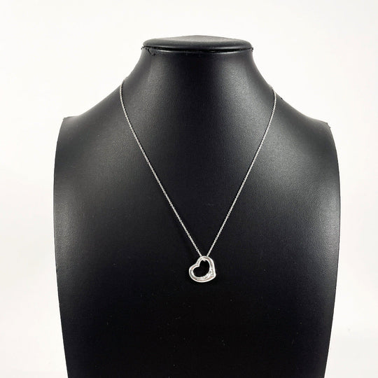 TIFFANY&Co. Necklace Silver925 Silver El Saperetti Open heart
