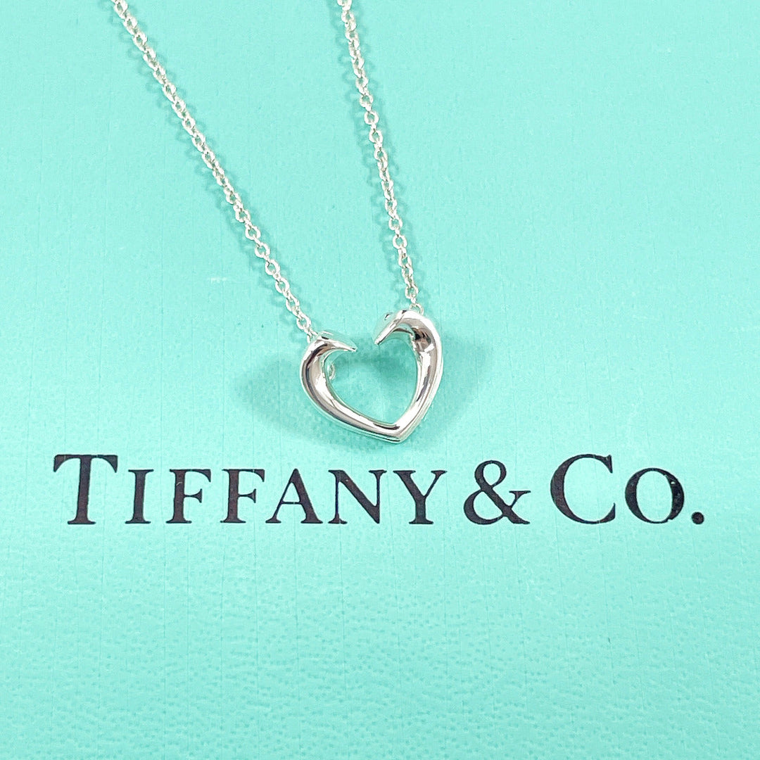 TIFFANY&Co. Necklace Silver925 Silver Paloma Picasso Tenderness heart Women Used Authentic