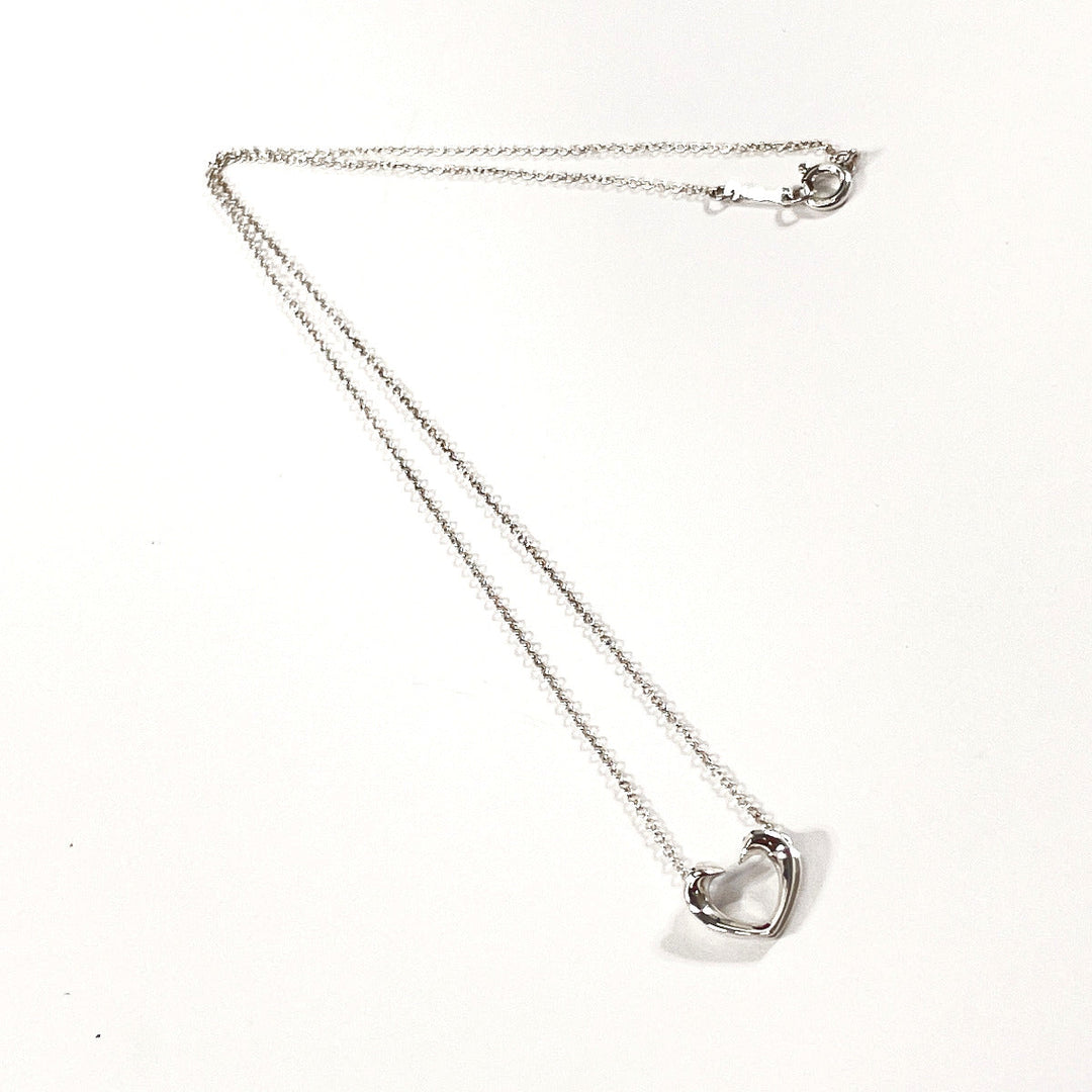 TIFFANY&Co. Necklace Silver925 Silver Paloma Picasso Tenderness heart Women Used Authentic