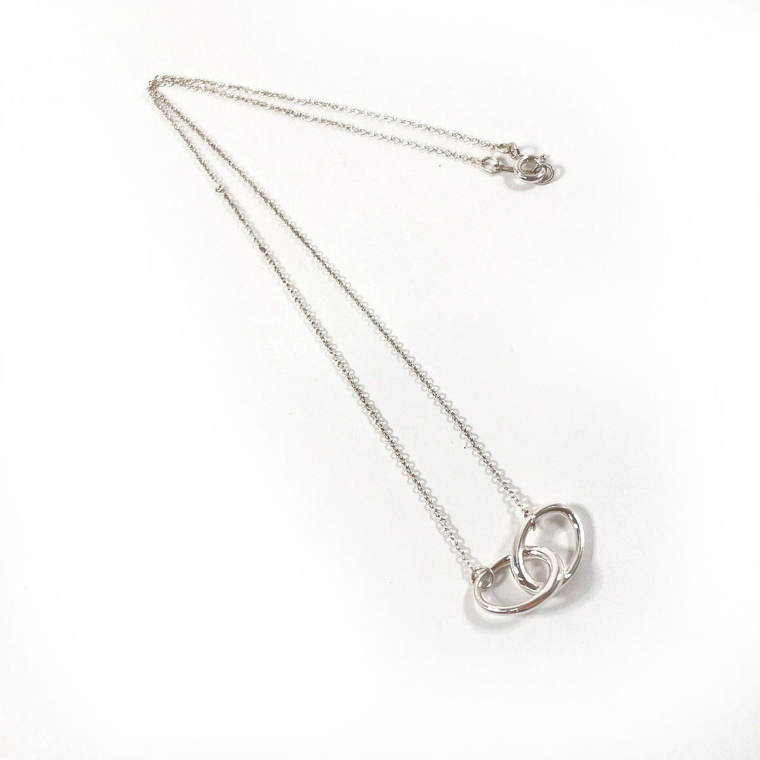TIFFANY&Co. Necklace Silver925 Silver El Saperetti Double loop