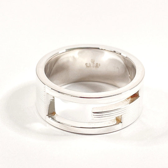 GUCCI Ring Silver925 Silver Branded Cutout G