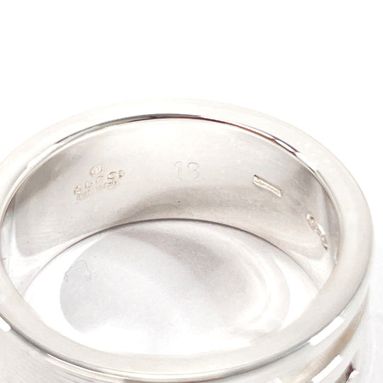 GUCCI Ring Silver925 Silver Branded Cutout G