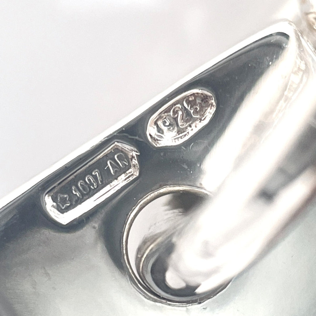 GUCCI Necklace Silver925 Silver Double chain plate