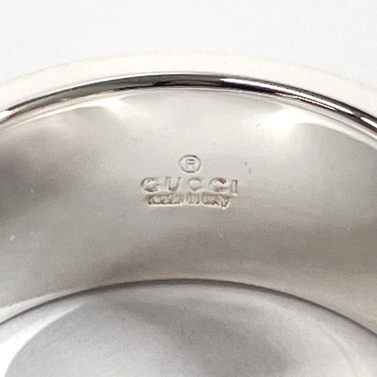 GUCCI Ring Silver925 Silver Branded Cutout G