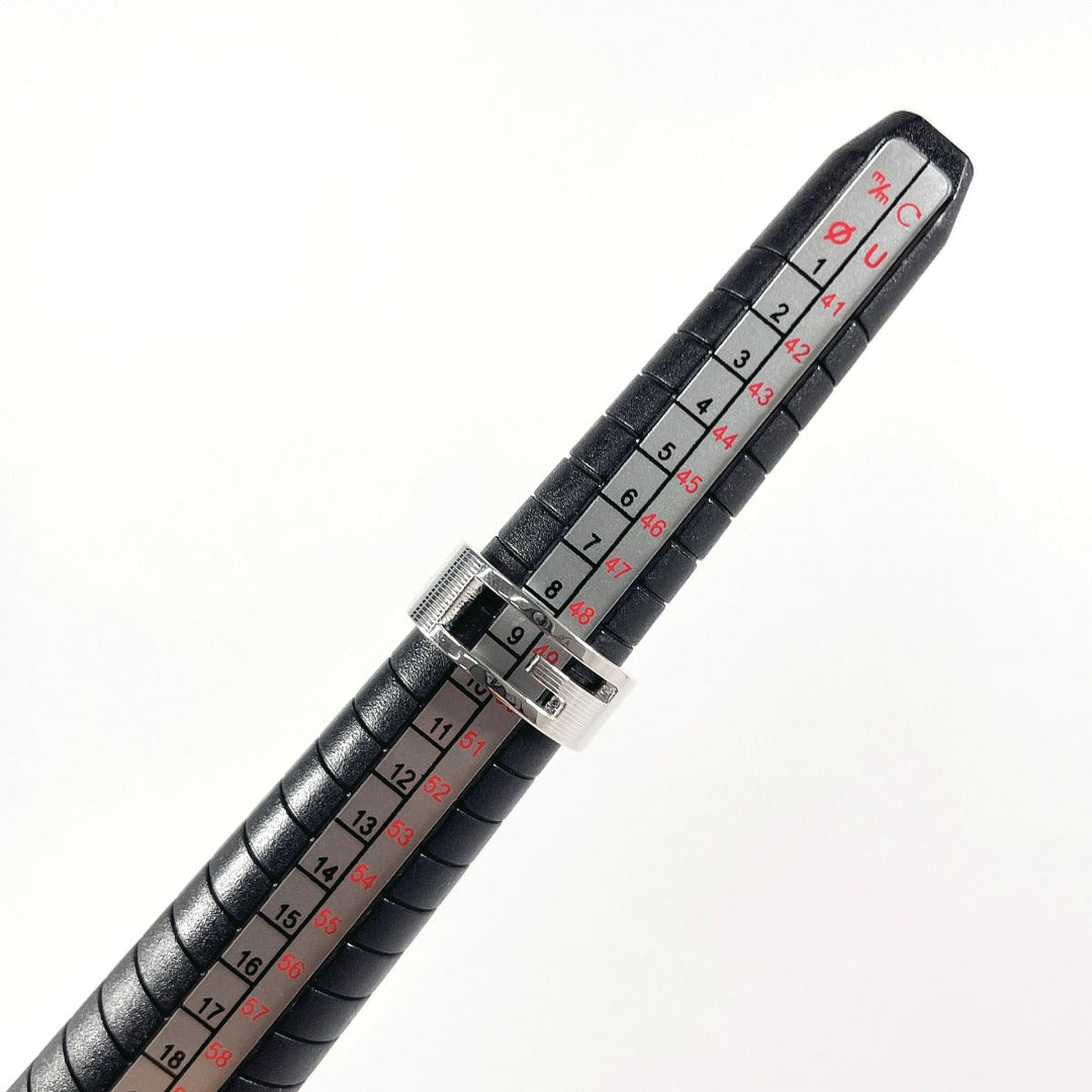 GUCCI Ring Silver925 Silver Branded Cutout G