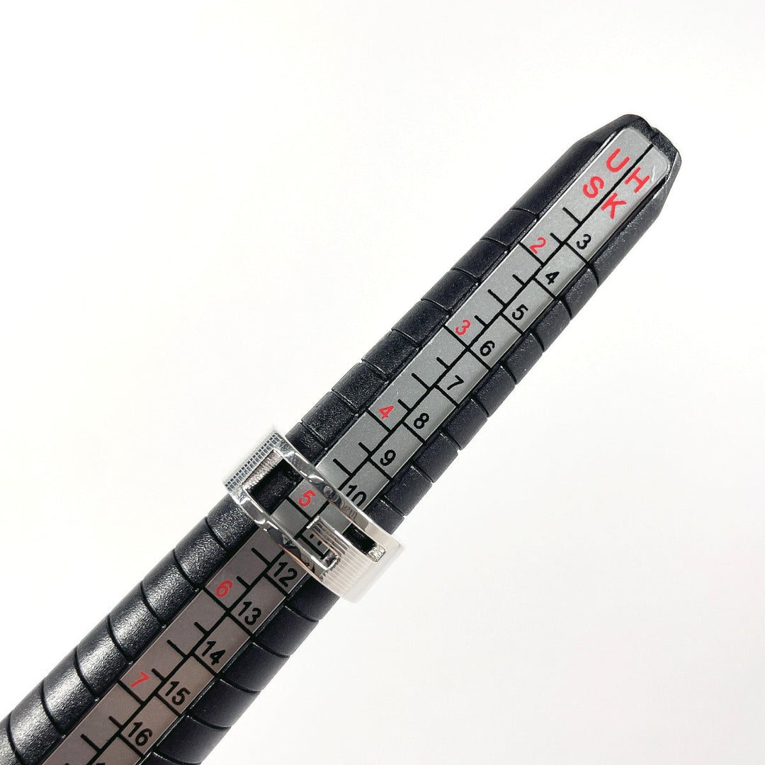 GUCCI Ring Silver925 Silver Branded Cutout G