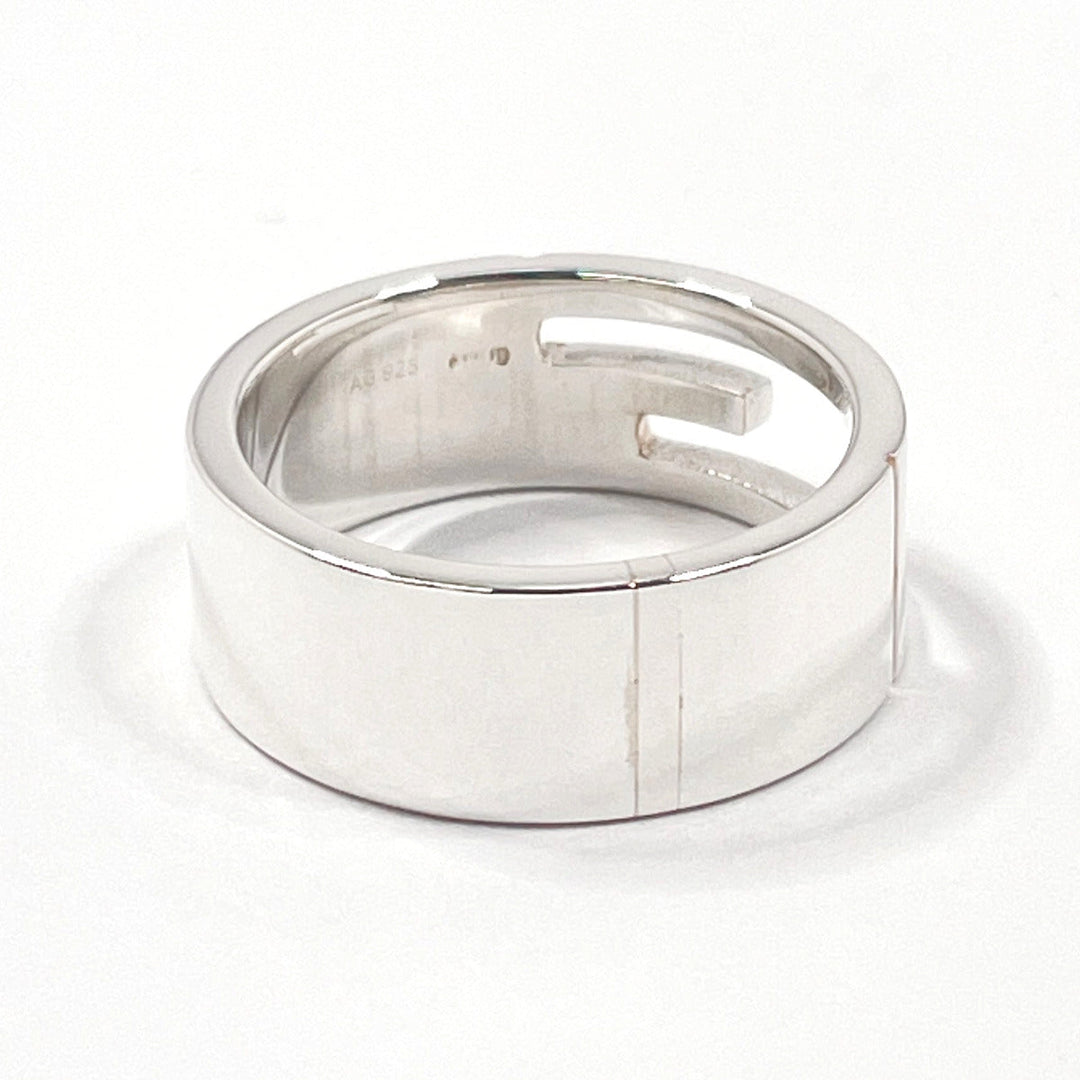 GUCCI Ring Silver925 Silver Branded Cutout G 16