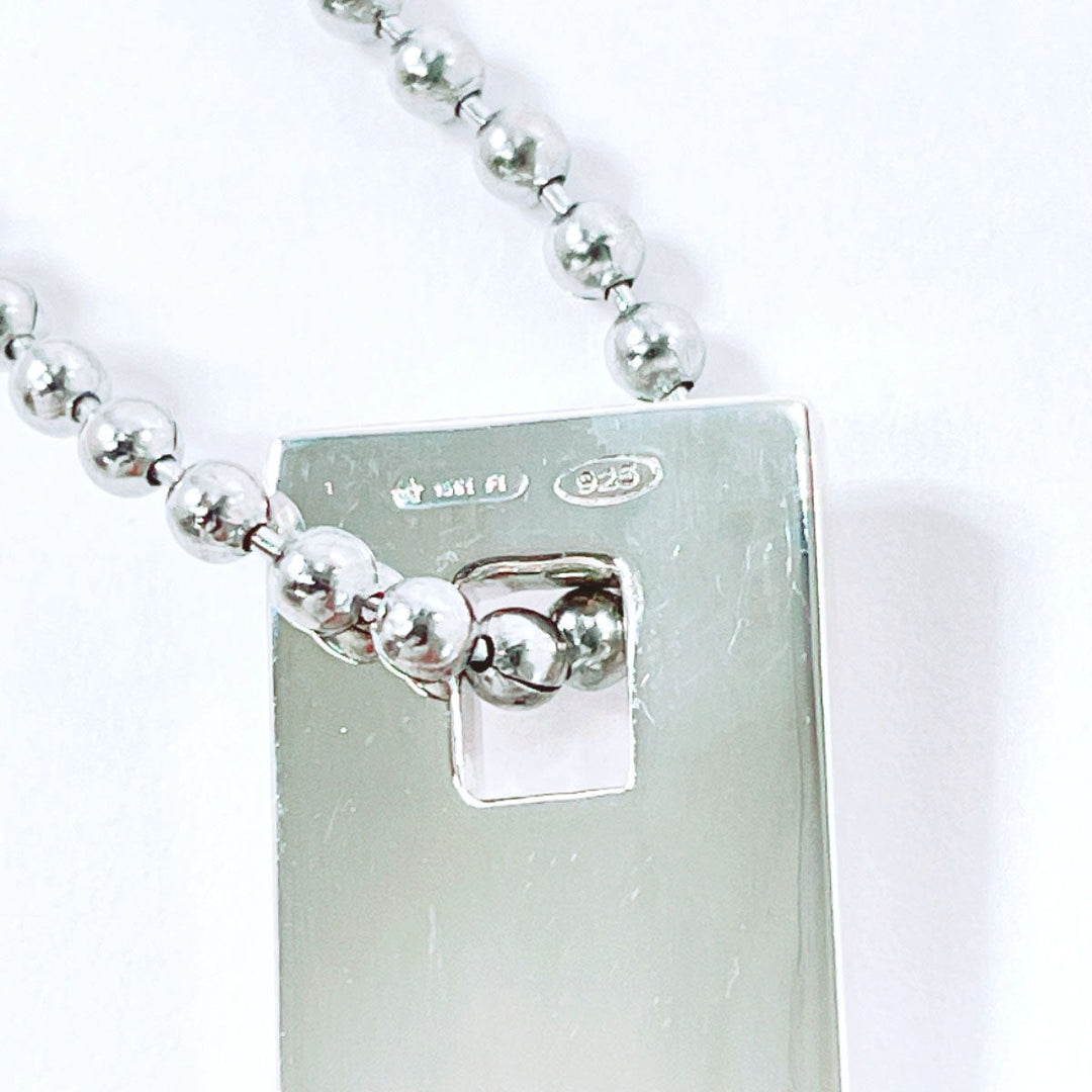 GUCCI Necklace Silver925 Silver Plate Pair Women(Unisex) Used Authentic