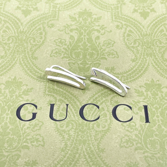 GUCCI Pierce Silver925 Silver G logo