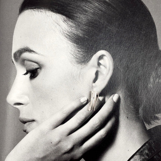 GUCCI Pierce Silver925 Silver G logo