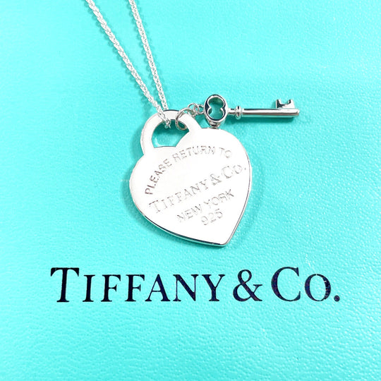 TIFFANY&Co. Necklace Silver925 Silver Return to Heart Key