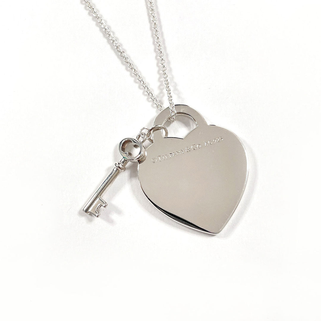 TIFFANY&Co. Necklace Silver925 Silver Return to Heart Key