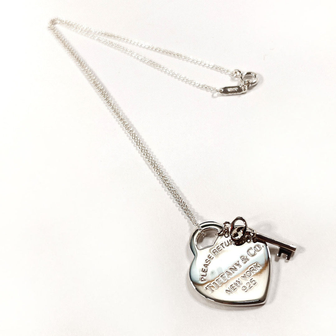 TIFFANY&Co. Necklace Silver925 Silver Return to Heart Key