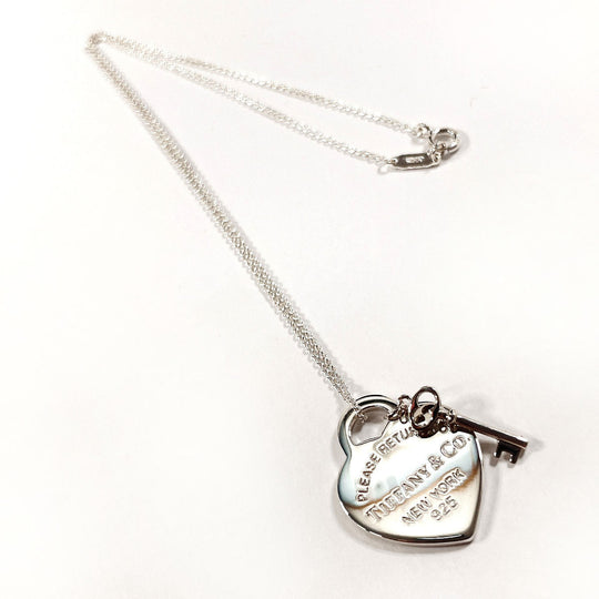 TIFFANY&Co. Necklace Silver925 Silver Return to Heart Key
