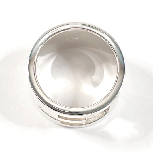 GUCCI Ring Silver925 Silver Branded Cutout G