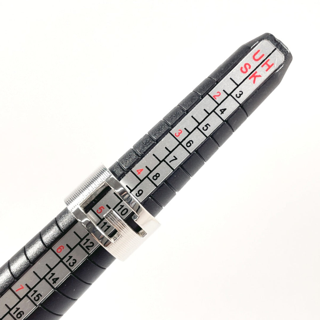 GUCCI Ring Silver925 Silver Branded Cutout G