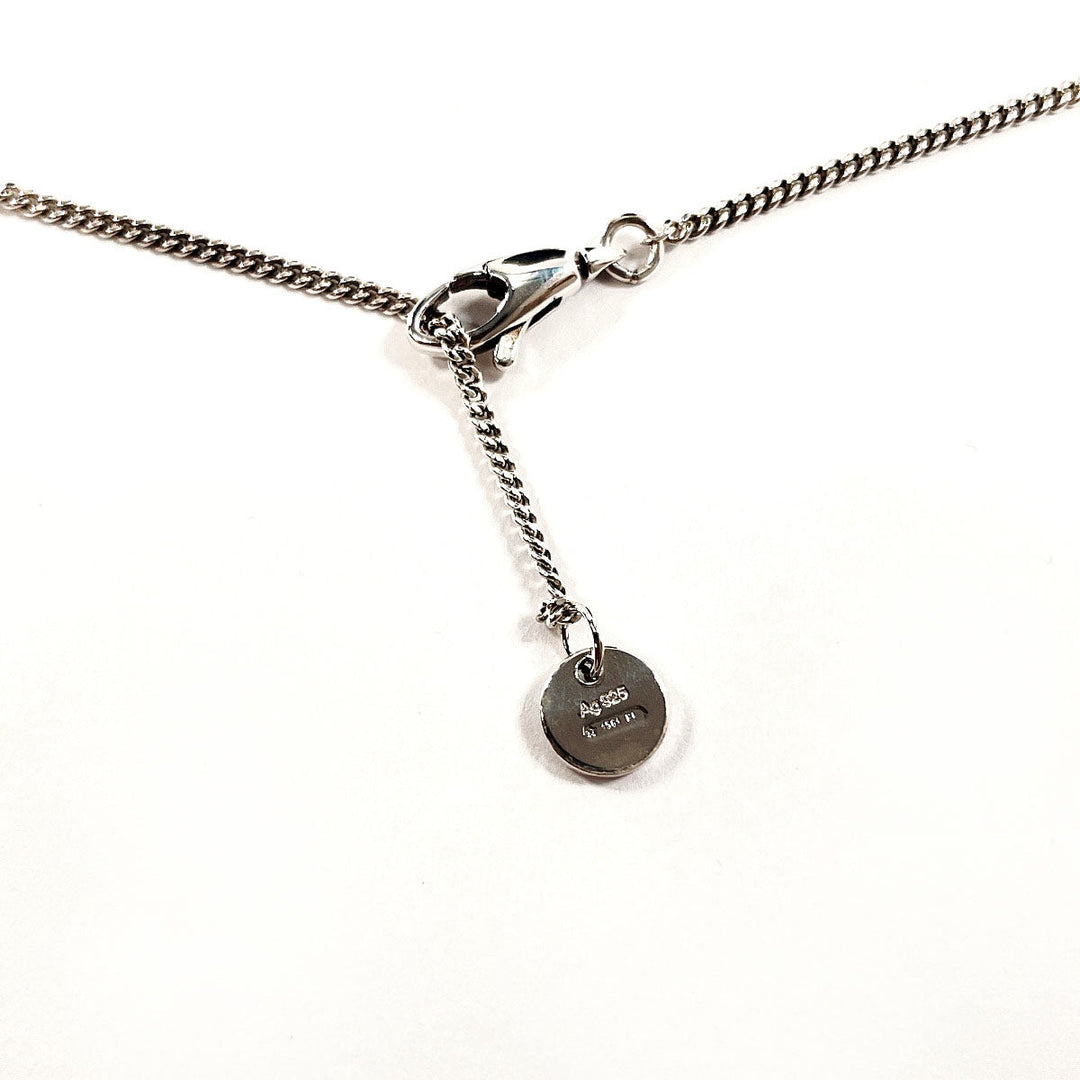 GUCCI Necklace Silver925 Silver Cross GG