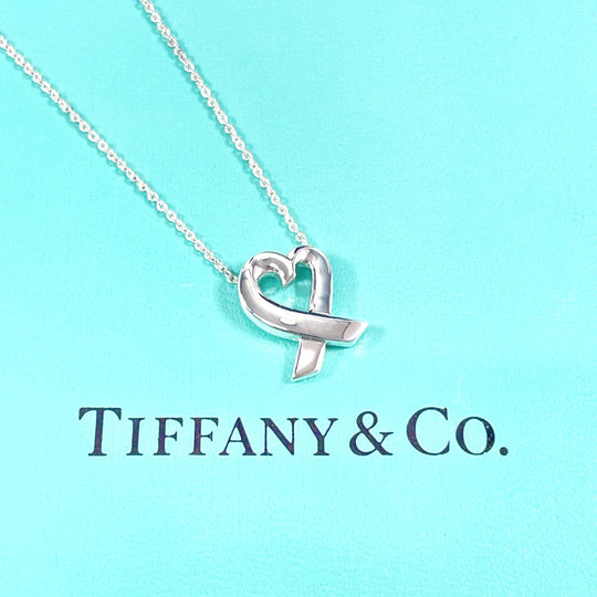 TIFFANY&Co. Necklace Silver925 Silver Paloma Picasso Loving heart