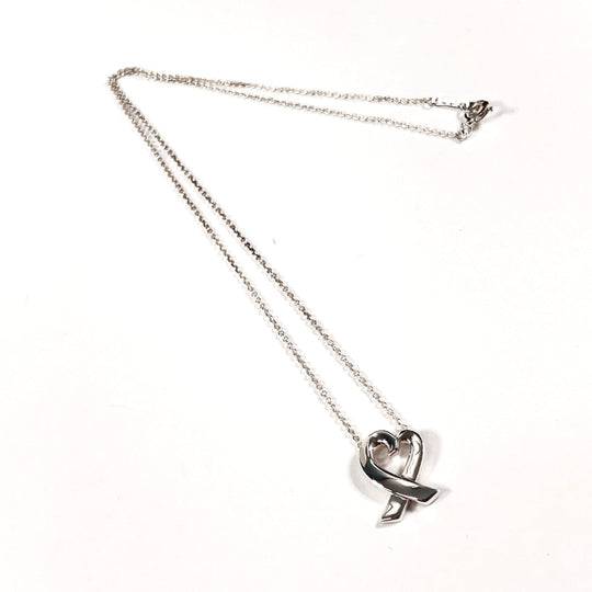 TIFFANY&Co. Necklace Silver925 Silver Paloma Picasso Loving heart