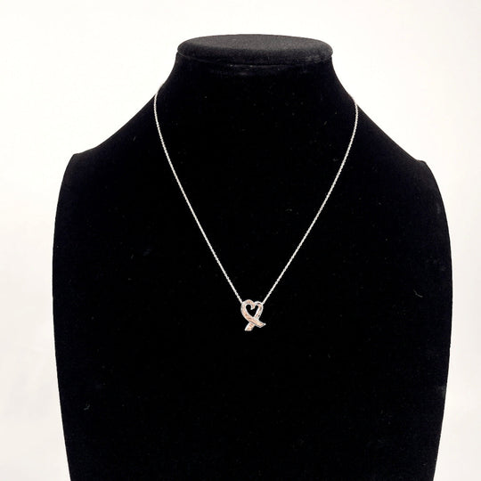 TIFFANY&Co. Necklace Silver925 Silver Paloma Picasso Loving heart