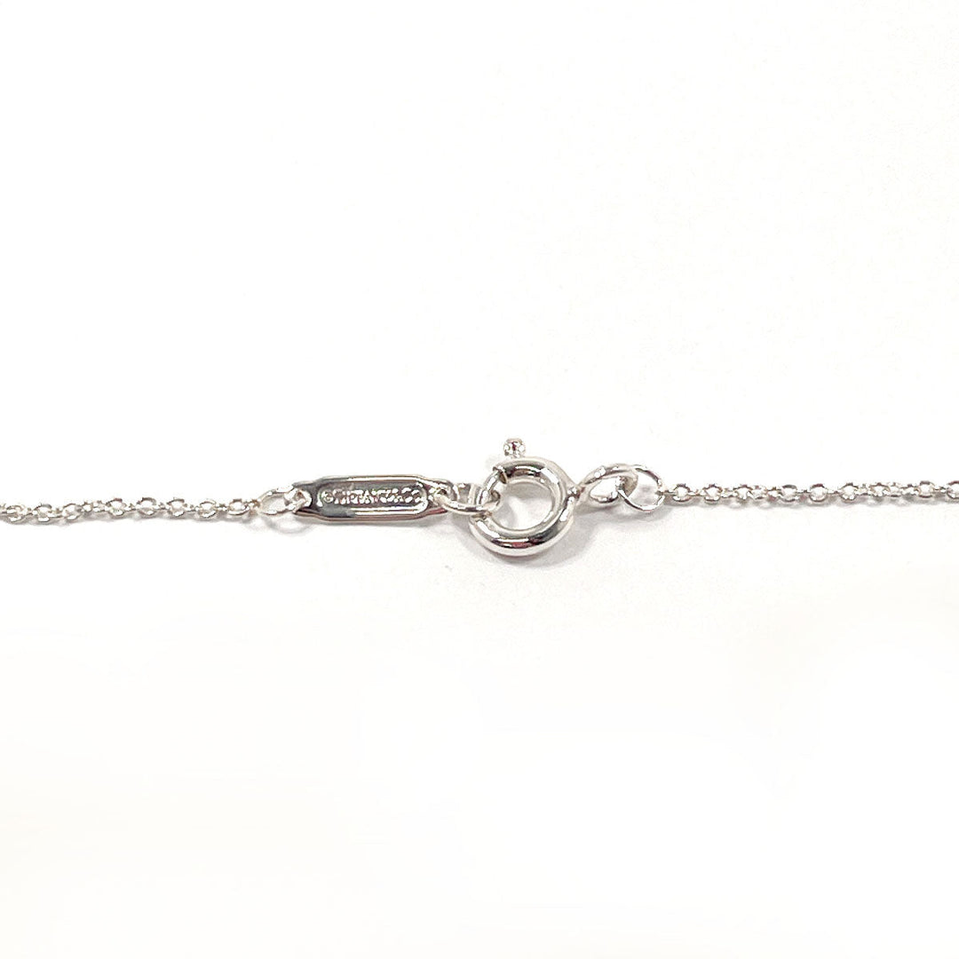 TIFFANY&Co. Necklace Silver925 Silver Fold heart