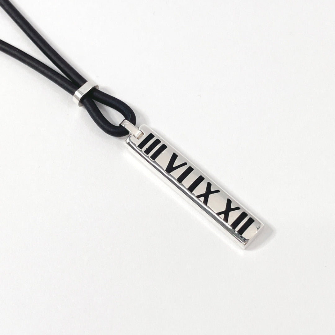 TIFFANY&Co. Necklace Silver925, Rubber Silver Atlas Numeric