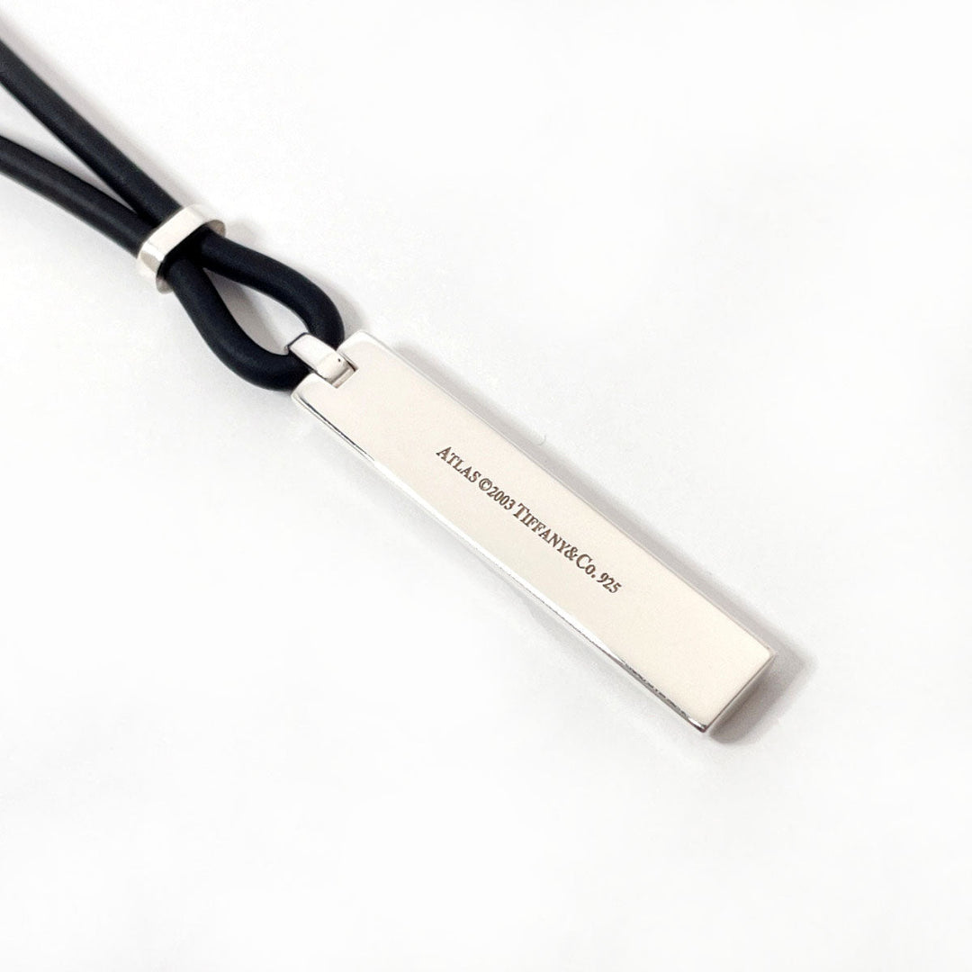TIFFANY&Co. Necklace Silver925, Rubber Silver Atlas Numeric