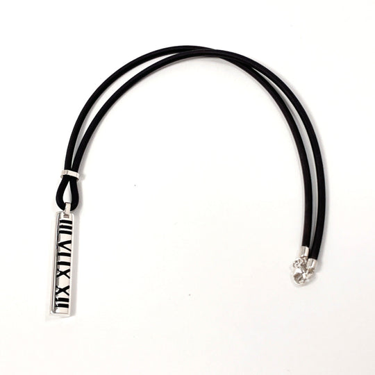 TIFFANY&Co. Necklace Silver925, Rubber Silver Atlas Numeric