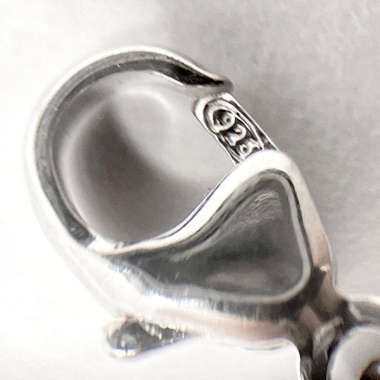 TIFFANY&Co. Necklace Silver925, Rubber Silver Atlas Numeric