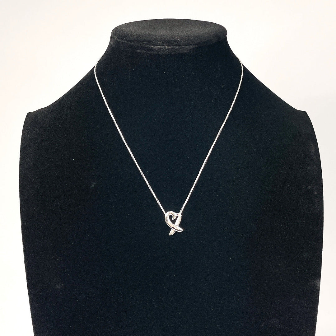 TIFFANY&Co. Necklace Silver925 Silver Paloma Picasso Loving heart