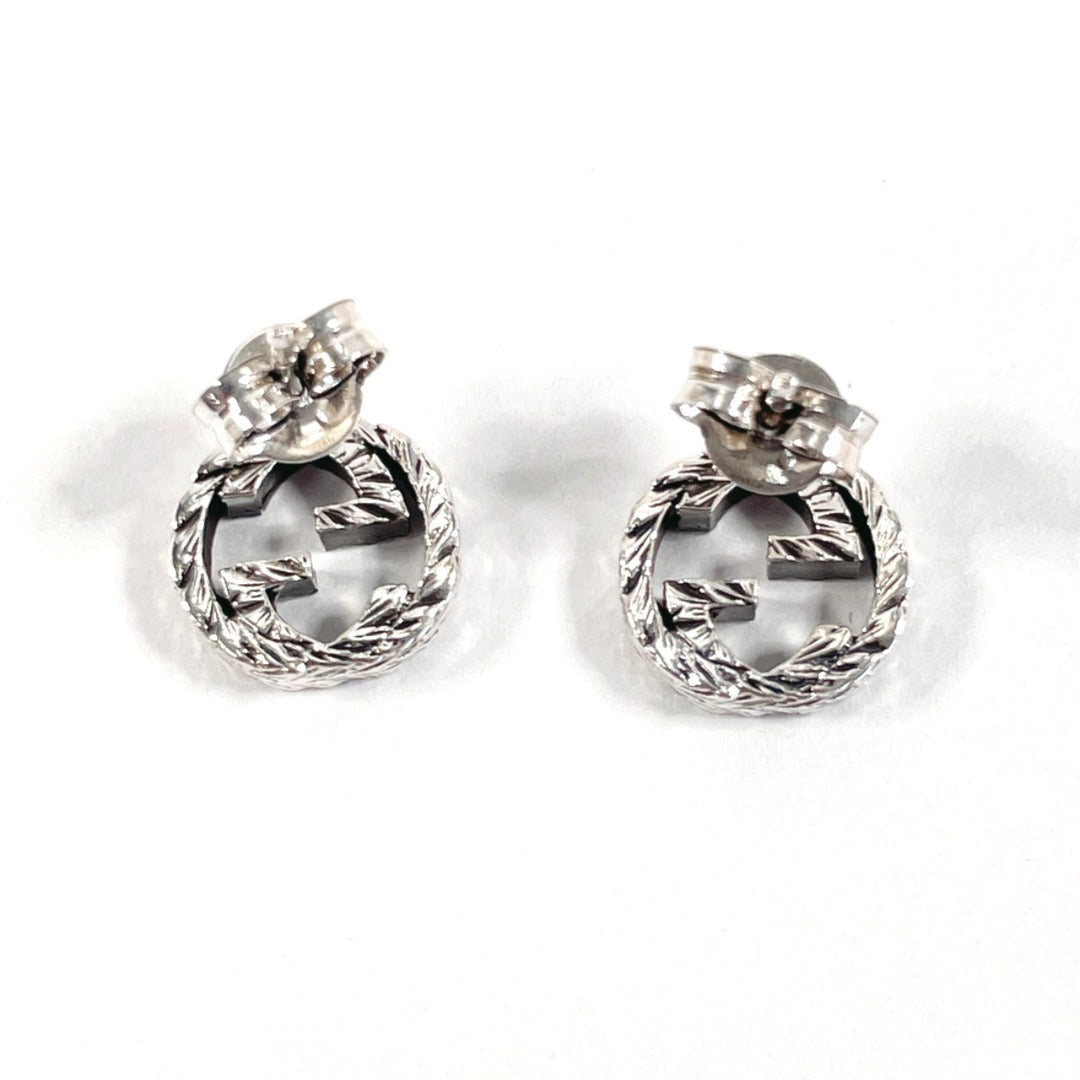 GUCCI Pierce 457109 J8400 0811 Silver925 Silver Interlocking G