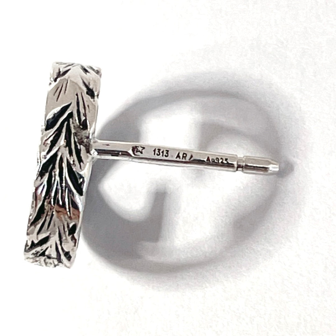 GUCCI Pierce 457109 J8400 0811 Silver925 Silver Interlocking G