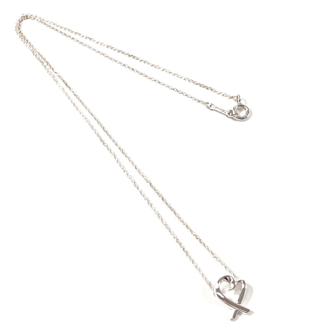 TIFFANY&Co. Necklace Silver925 Silver Paloma Picasso Loving heart