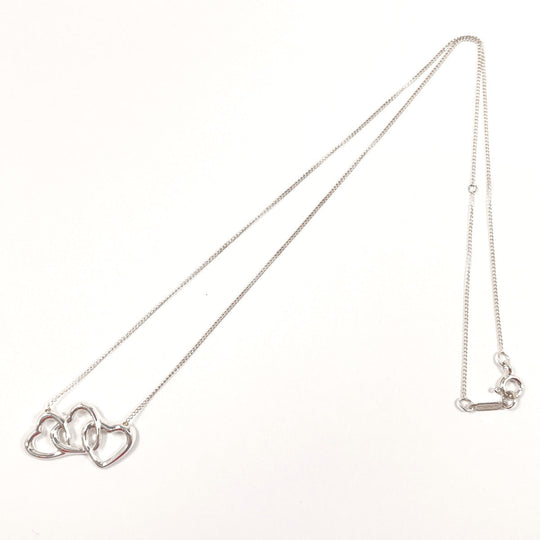 TIFFANY&Co. Necklace Silver925 Silver Triple heart